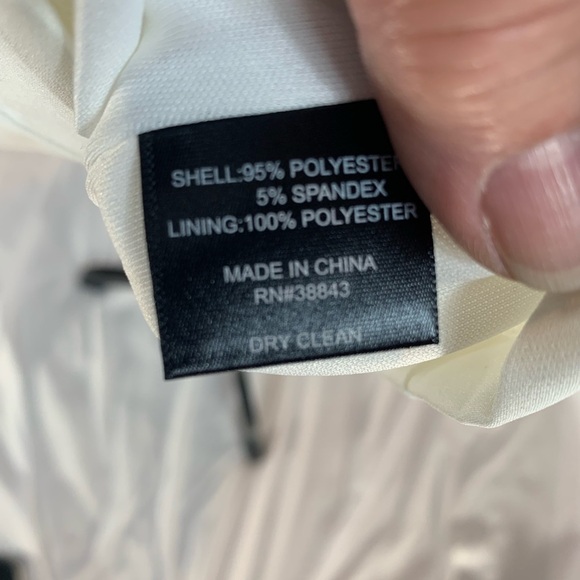 Sam Edelman Off The Shoulder Sleeveless Mini Dress - White - size 10 - Picture 5 of 7